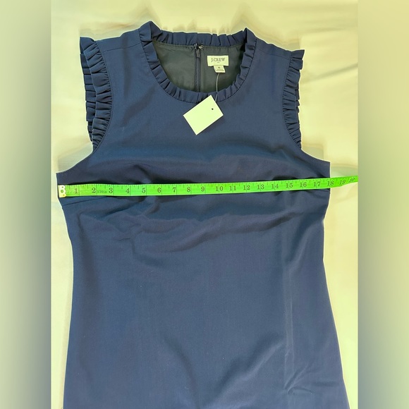 J.Crew Ruffleneck Suit Dress. - Picture 8 of 10